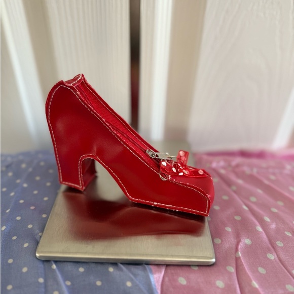 Rare Red Galerie High heel purse charm - Picture 1 of 9